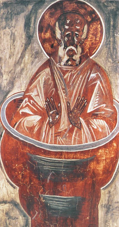 Stylite by Theophanes the Greek